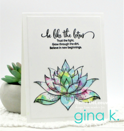 Lovely Lotus Stamps