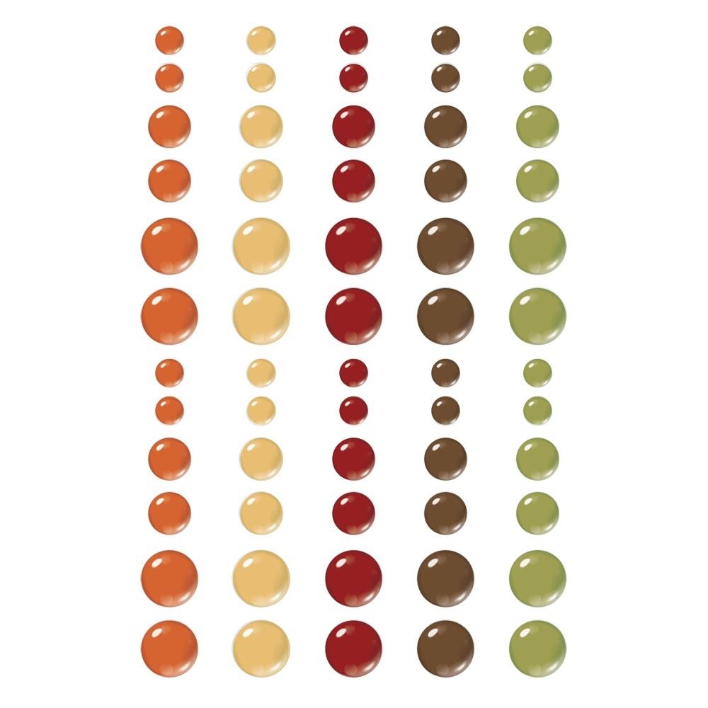 Autumn Breeze Glossy Enamel Dots