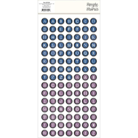 Color Palette Foam Stickers Type Keys Cool