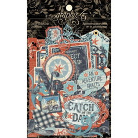 Catch Of The Day Cardstock Die-Cut Assortment