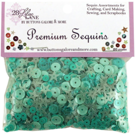 Premium Sequins Mint
