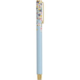 Ditsy Floral Metal Gel Pen