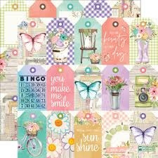 Simple Vintage Flower Shoppe Tag Elements