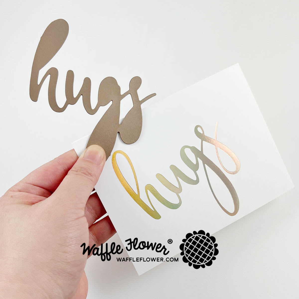 Oversized Hugs Foil Plate
