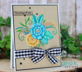 Bold Bloom MINI Stamps