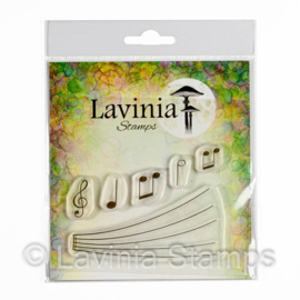 LAV738 Musical Notes (Large) Stamp
