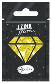 Izink Glitter Gold Smiley