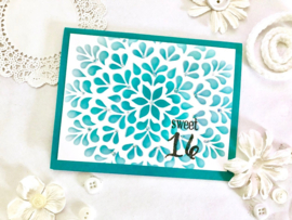 Mandala Burst Stencil