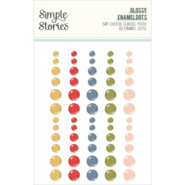 Say Cheese Classic Pooh Glossy Enamel Dots