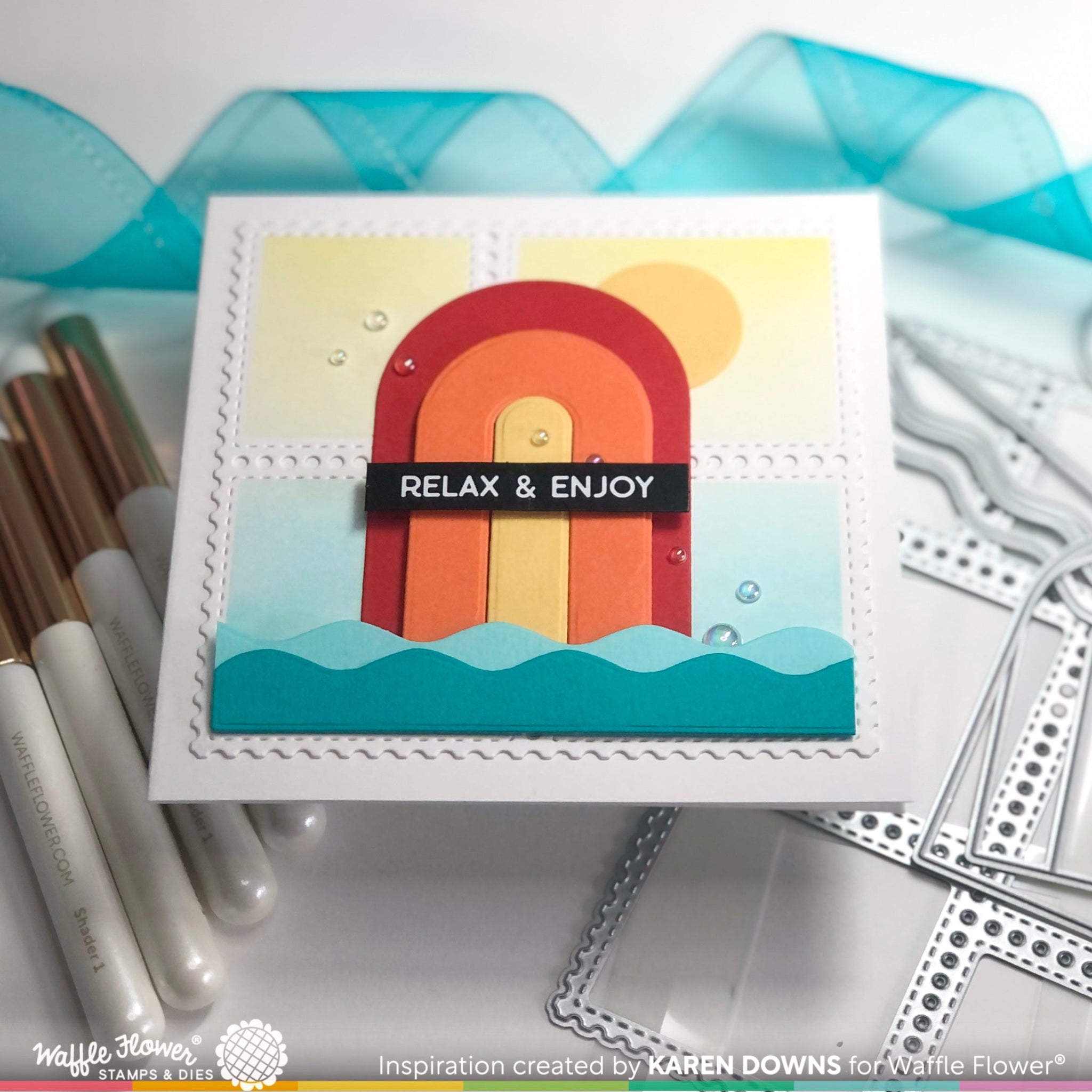 Postage Collage A6