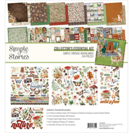 Woodlands Collector's Essential Kit 12"X12"