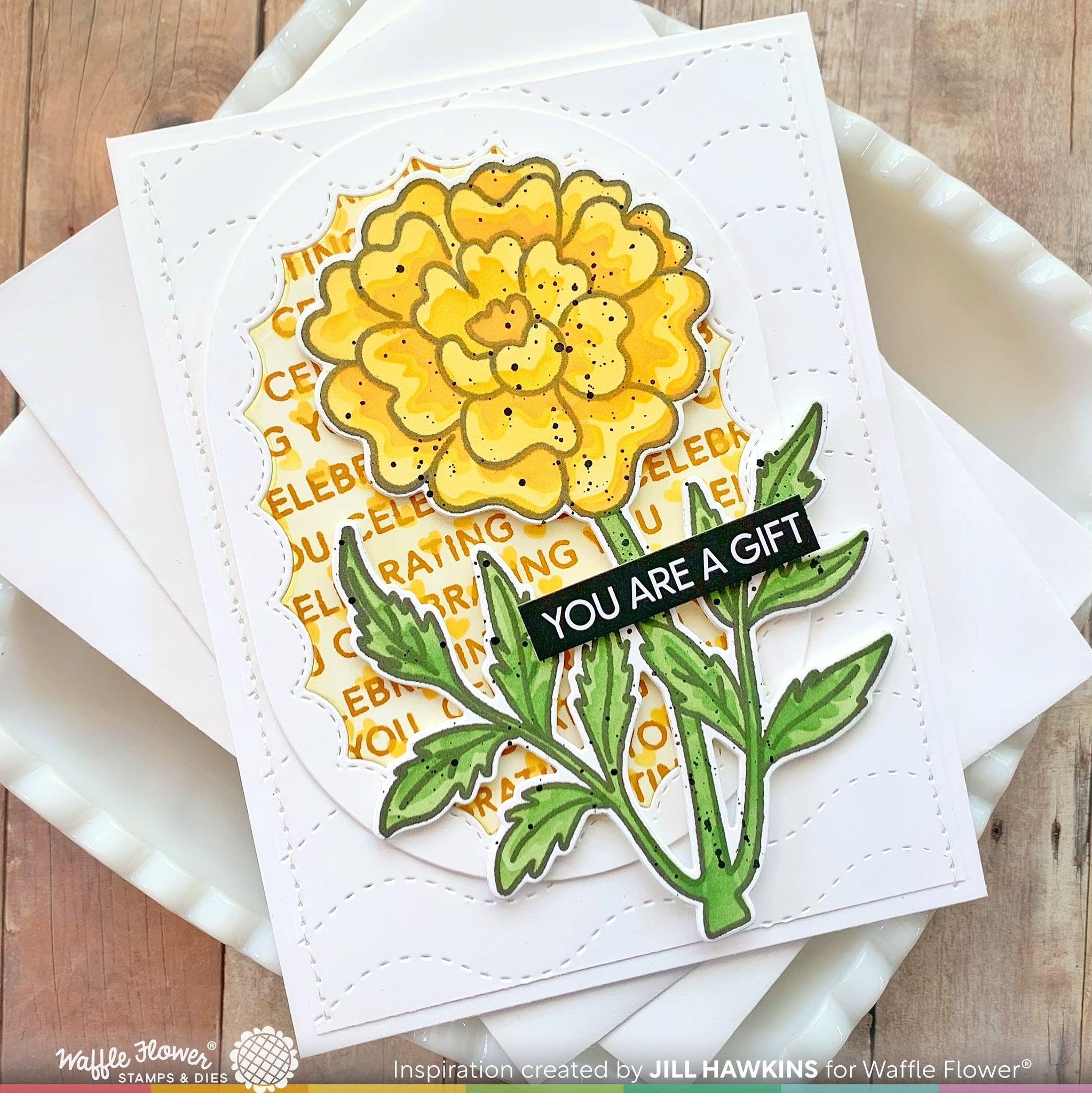 Sketched Marigold Matching Die