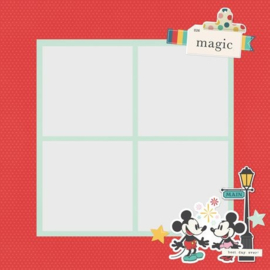 Say Cheese Happiest Place Simple Page Pieces Die Cuts