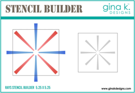 Rays Stencil Builder Stencil