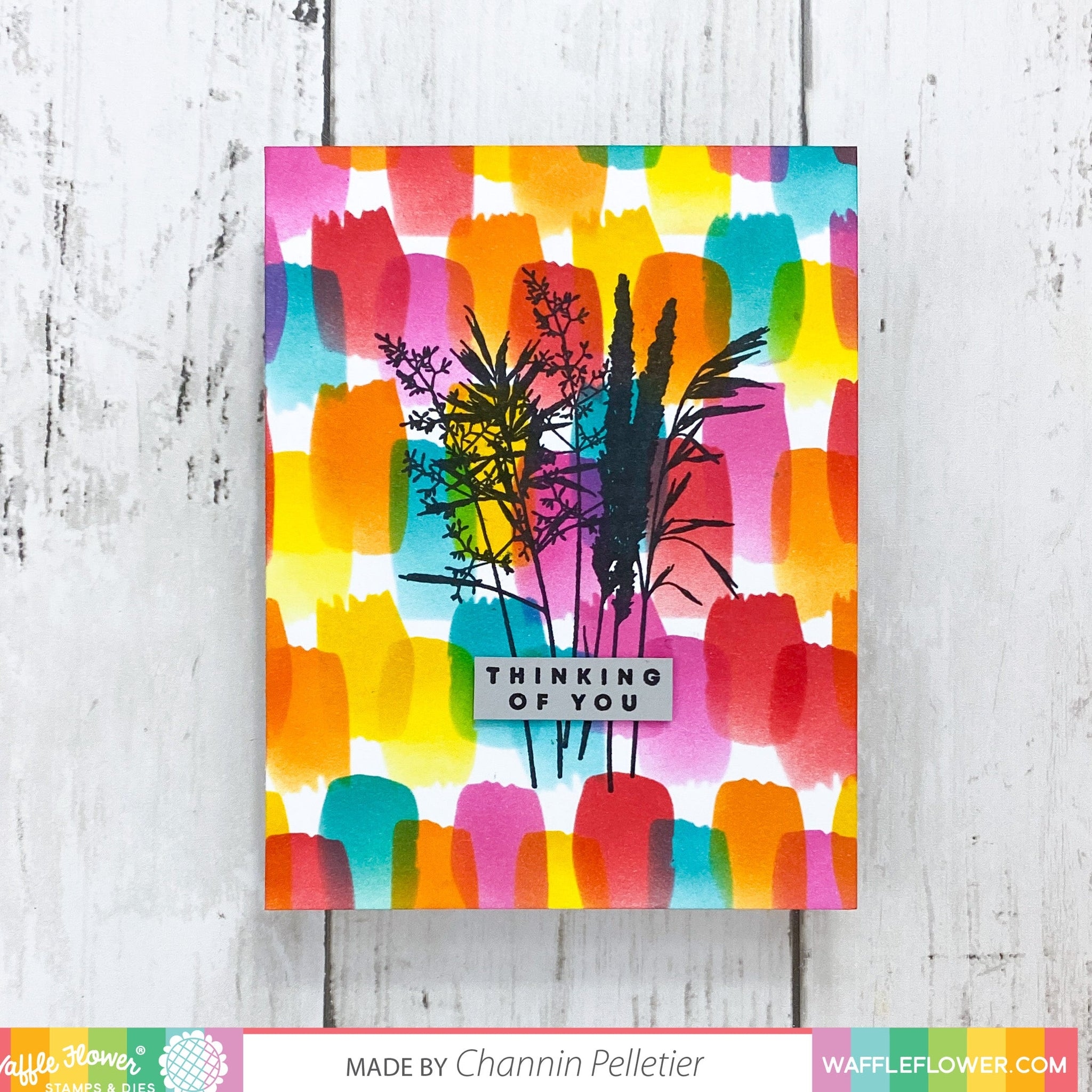 Paint Strokes Stencil