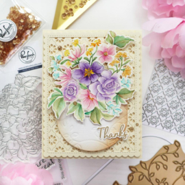 Handpicked Flowers Clear Stamp Set 4"X6"
