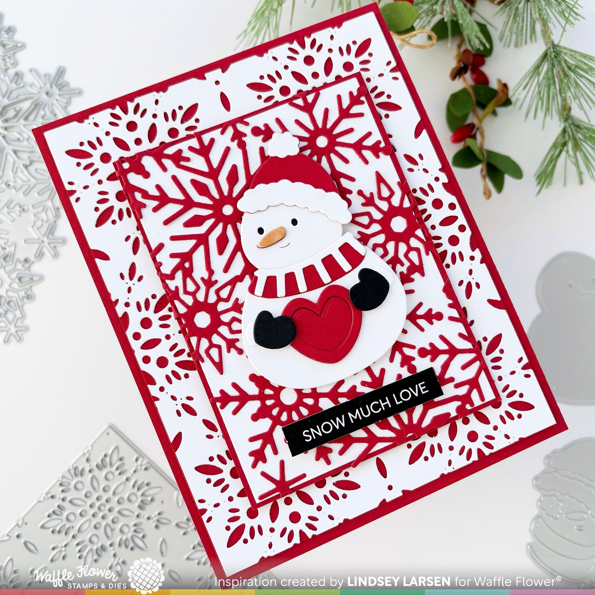 Subsentiments Snow Diecut