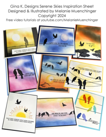 Serene Skies Stamps