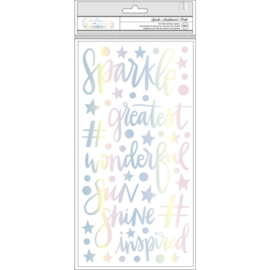 Sparkle City Thickers Stickers