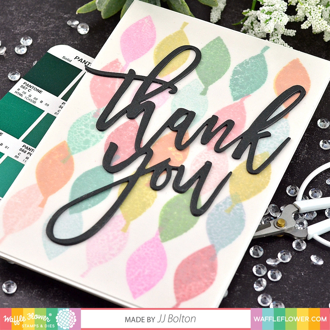 Oversized Thank You Die