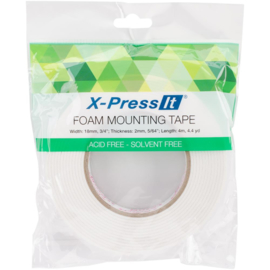 Double-Sided Foam Tape 18mm .75"X4.4yd