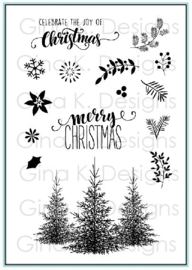 Christmas Greenery Stamps