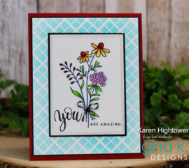 Pretty Posy MINI Stamps