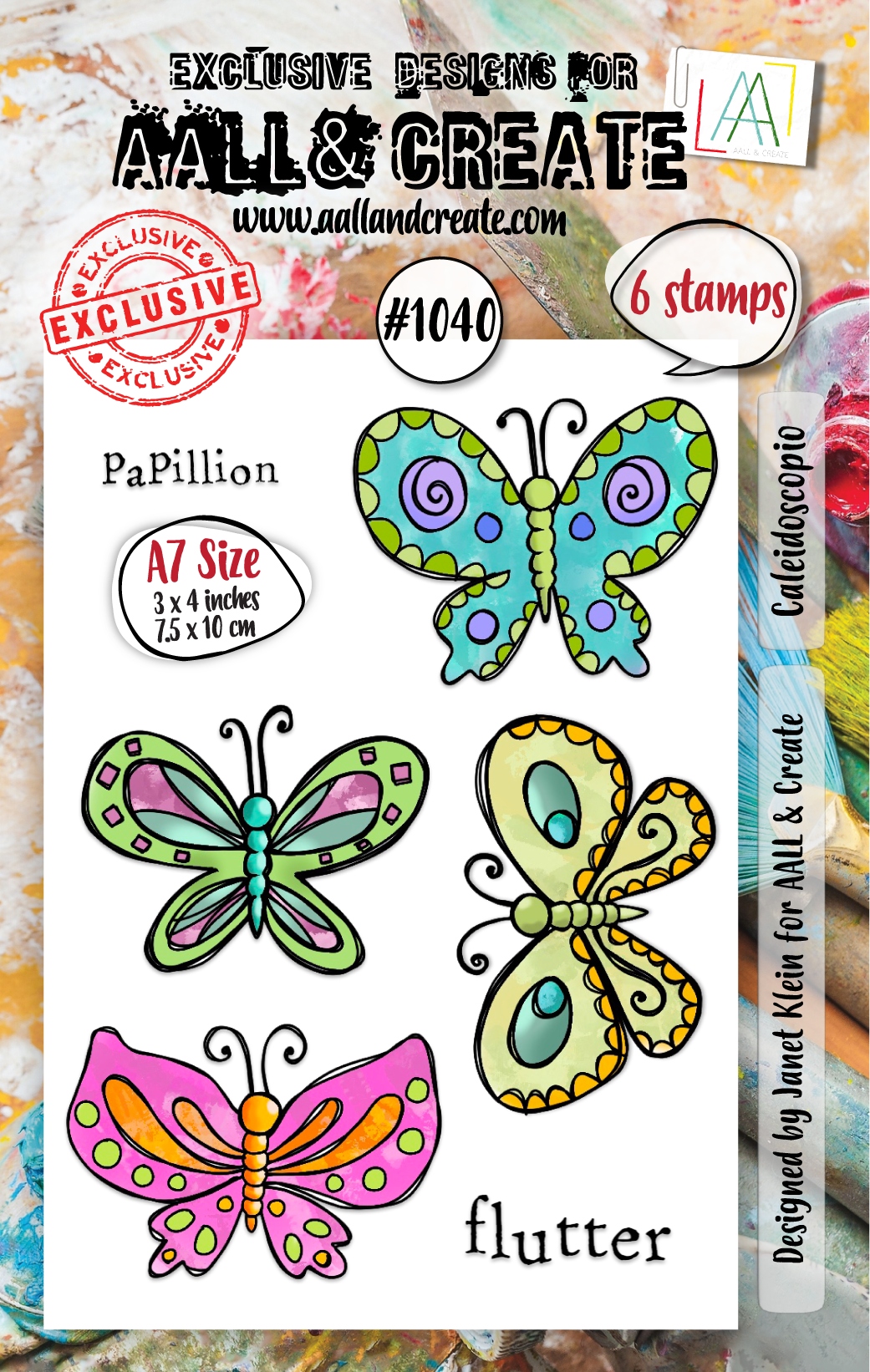#1040 Caleidoscopio A7 Stamp