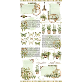 Cottagecore Rub-On Transfer Set 6"X12"
