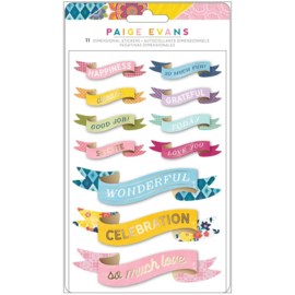 Wonders Dimensional Stickers Banners