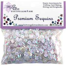 Premium Sequins Marshmallow
