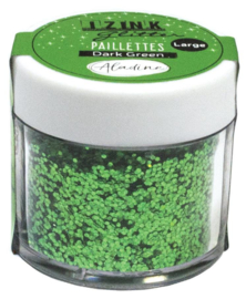 Izink Glitter Pot Green 15gr.