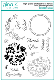 Roundabout Florals Stamps