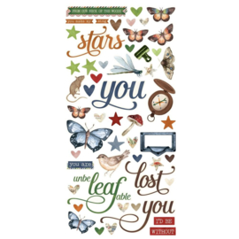 Woodlands Simple Cards Card Kit