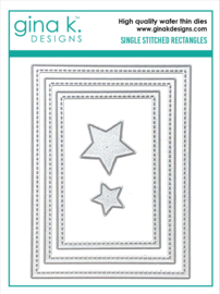 Single Stitched Rectangles Die