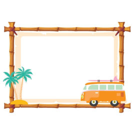 Just Beachy Chipboard Frames