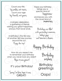 Birthday Greetings Stamps