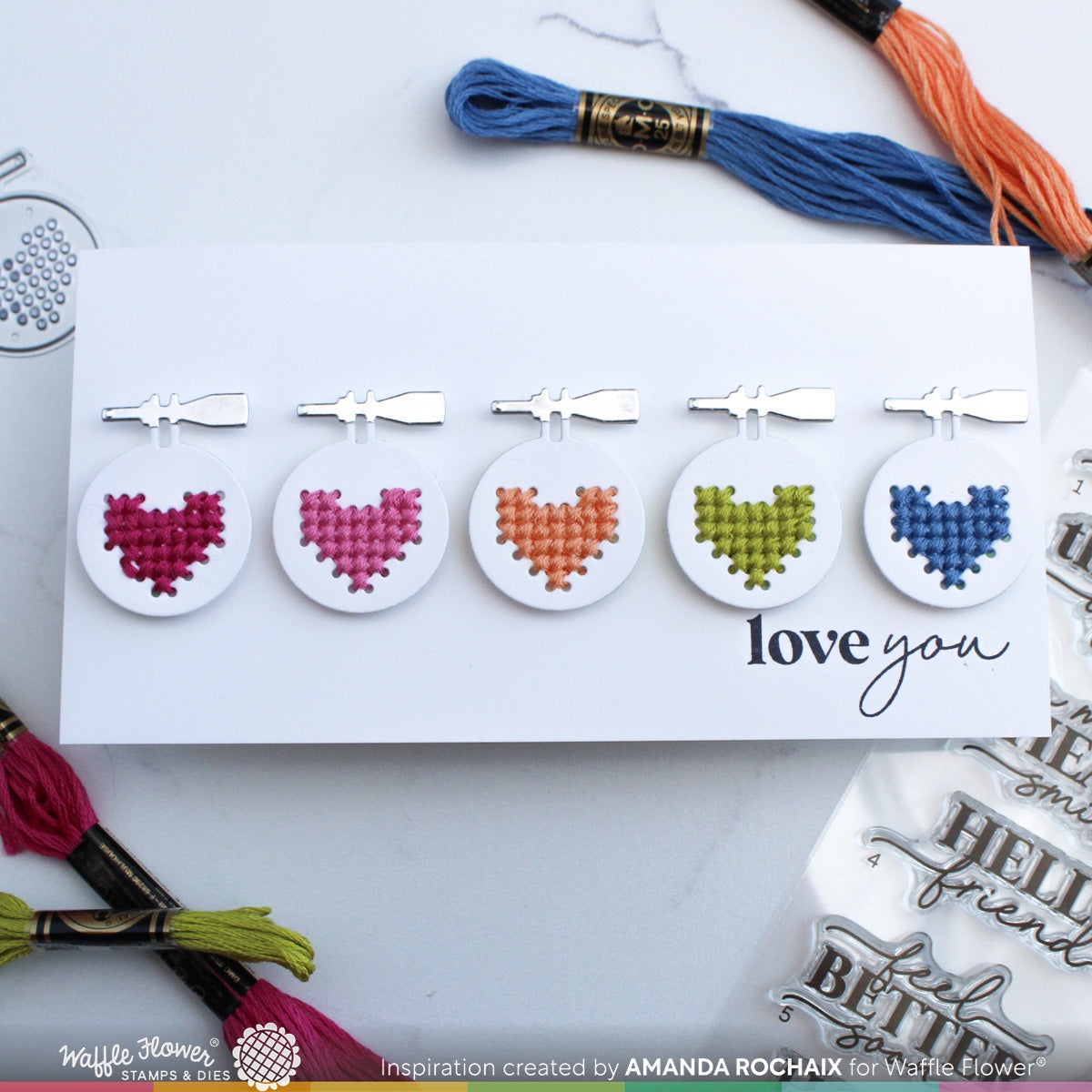 Sweet Lattice Sentiments Stamp Set