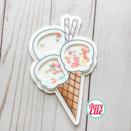 Ice Cream Celebrations Clear Stamp Set