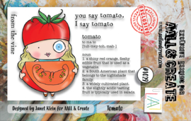 #1029 - A7 Stamp Set - Tomato