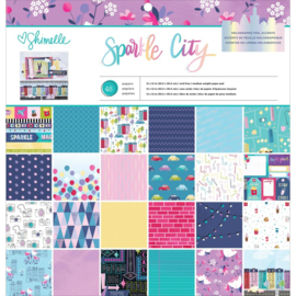 Sparkle City Single-Sided Paper Pad 12"X12"