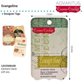 Evangeline element deck x24 tags