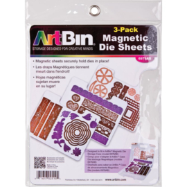 Magnetic Sheets 3/Pkg 7.325"X9.125"