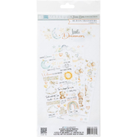 Little Dreamer Rub-On Transfer Set 6"X12"