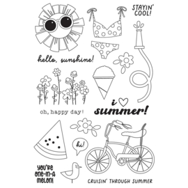 Summer Lovin' Photopolymer Clear Stamps