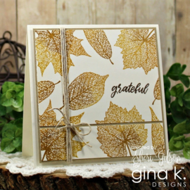 Skeleton Leaves MINI Stamps