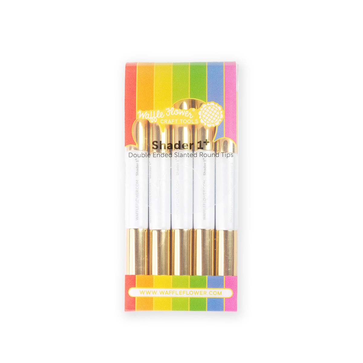 Shader Brush 1+ - Double Ended - 5/pk
