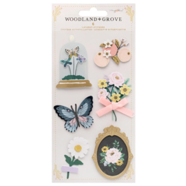 Woodland Grove Layered Stickers