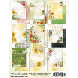 Vintage Artistry Countryside Collection Pack 6"X8"