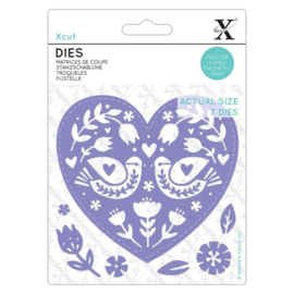 Dies Folk Bird Hearts 